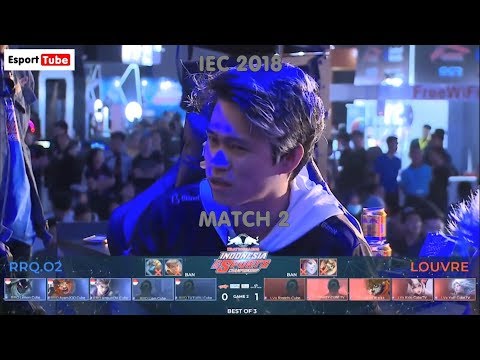 IEC 2018 KRATINGDAENG | RRQ VS LOUVRE | MATCH 2 | MOBILE LEGENDS