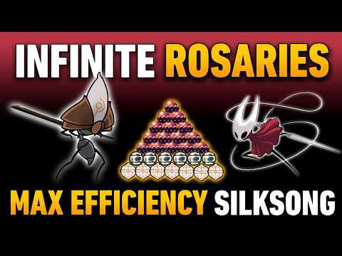 The Most BROKEN Silksong Rosary Farms | All 3 Acts Guide | Hollow Knight: Silksong Handbook | 23k/HR