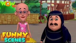 BEST SCENES of MOTU PATLU  FUNNY Cartoons in Hindi