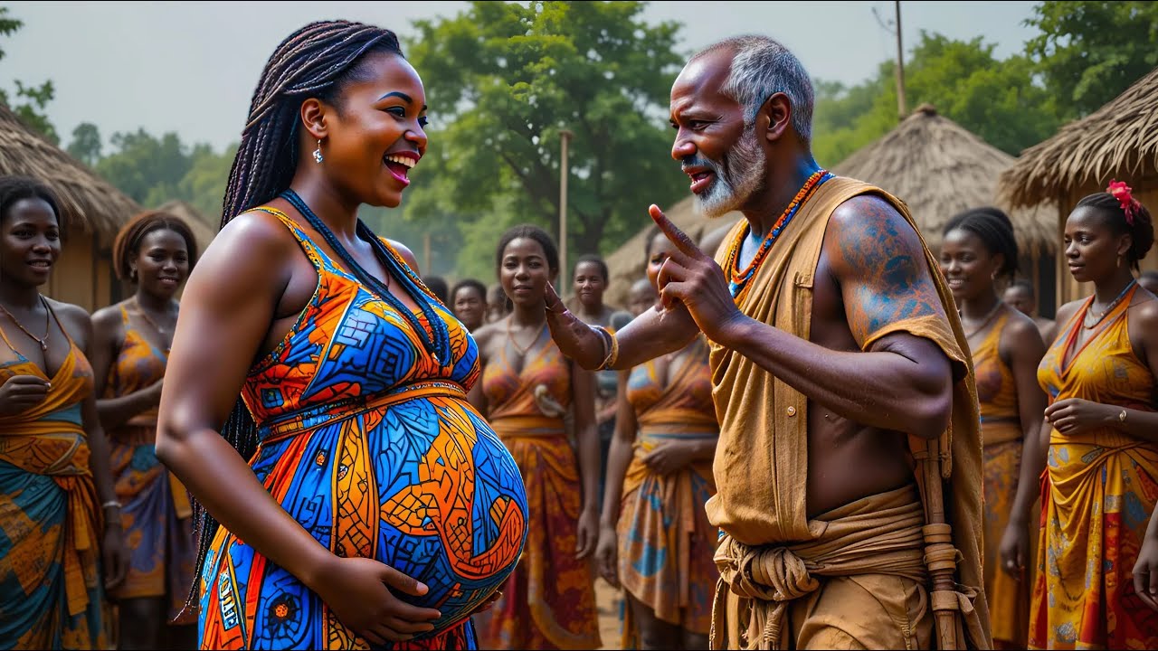 She Got Pregnant For 7 YEARS After She Mocked An Old Man With Hunchback... #Africantales #tales