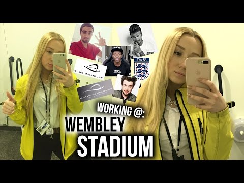 My Experience Working @ Wembley Stadium!! | who I've met, big events & why I love it