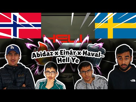 THEY WENT MAD!! Norwegians React To (Swedish Rap) Reacting Til Abidaz x Einár x Haval - Hell Ye