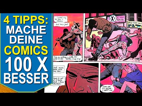 COMICS MACHEN: Verstehe diese 4 Prinzipien! David Mazzucchelli - & DEINE COMICS werden 1000x BESSER!