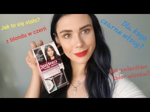 CZARNE WŁOSY! Test: Loreal Casting Creme Gloss-210! Jak zmieniłam kolor, komu pasują, jak je nosić