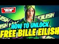 How to EASILY Collect Wristbands to UNLOCK BILLIE EILISH SKIN & ALL FREE REWARDS in Fortnite Season3