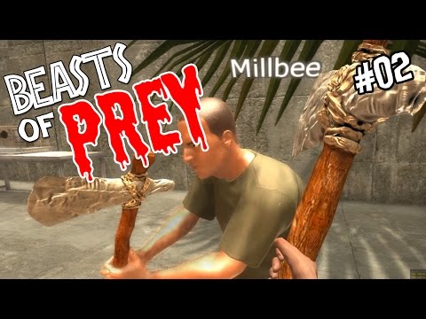 Beasts of Prey w/ Millbee! Ep 02 - "Our First Derp Base!!!"