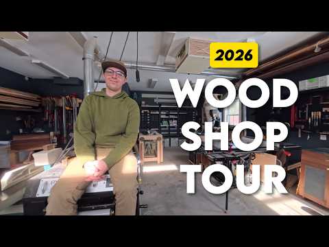 Woodworking Shop Tour 2026! (And How I Got All These Tools...)
