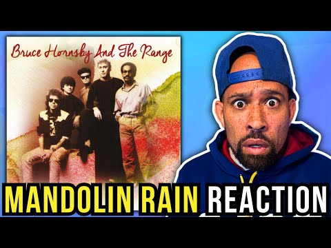 Rapper FIRST time REACTION to Bruce Hornsby & The Range - Mandolin Rain! What is GOING on...
