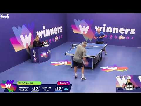WINners CUP table 2  26.11 Kolomiets Vladimir - Rudenko Ivan 12:30