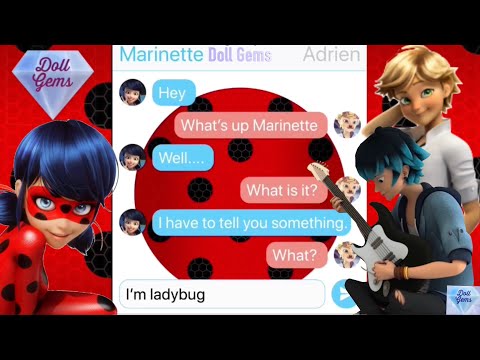 Miraculous Ladybug Text Story Season 2 Marinette Reveals A Secret To Adrien Alya Is Rena Rouge Chat