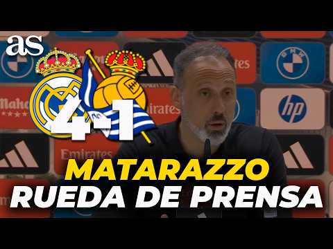 MATARAZZO rueda de prensa completa hoy tras el REAL MADRID 4 - REAL SOCIEDAD 1 | LALIGA