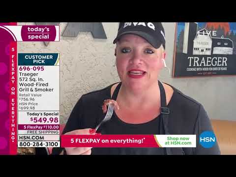 Traeger 572 Sq. In. WoodFired Grill and Smoker