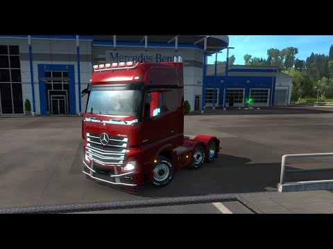 Euro Truck Simulator 2 1.37  Rostock to Berlin  Scuare tubing