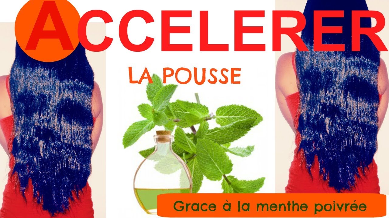 ACCELERER LA POUSSE DES CHEVEUX grâce à l'huile essentielle de MENTHE POIVREE