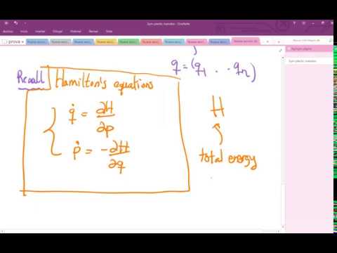 Symplectic Geometry versus Riemannian Geometry. Hamilton's equations and symplectic forms.
