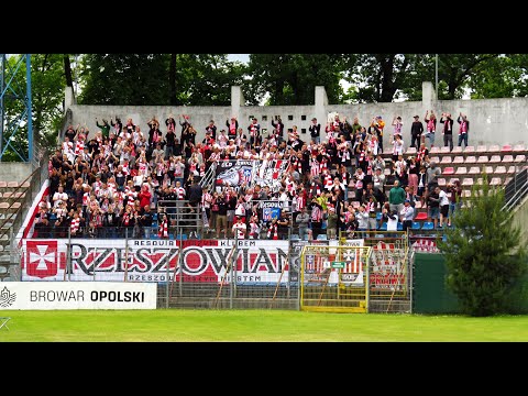 KIBICE: Odra Opole - Resovia Rzeszów (22.05.2022) Fani Resovii w Opolu na Odrze DOPING TRYBUNY