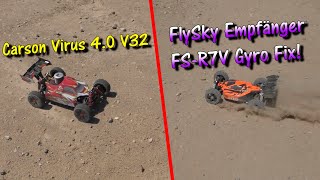 Carson Virus 4.0 V32 / Flysky Empfänger FS-R7V Gyro Fix!! | HD+ | German/Deutsch