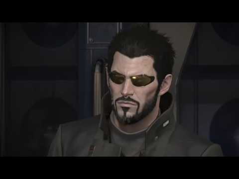 Adam Jensen and Trains (Deus Ex: Mankind Divided Clips)