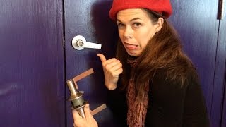 Changing a Door Lock - Things Even a Monkey Should Know