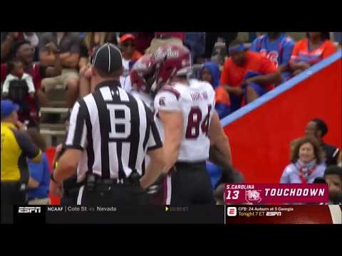 2018 USC vs Florida - Kyle Markway 19 Yd Touchdown Reception