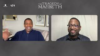 Interview: Denzel Washington talks The Tragedy of Macbeth and tackling Shakespeare's verse again video