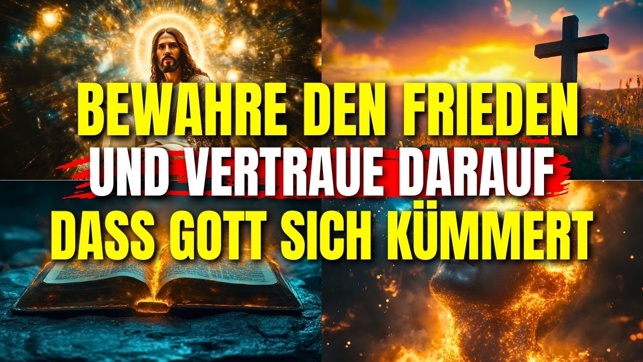 Vertraue auf Gott und finde wahren Frieden inmitten der Stürme