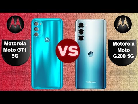 Motorola Moto G71 5G Vs Motorola Moto G200 5G| Comparison