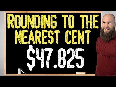 How To Round To The Nearest Cent