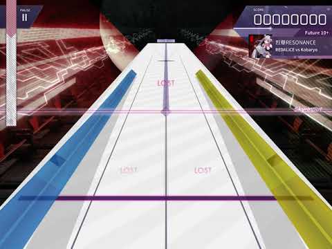 【譜面確認】REDALiCE vs Kobaryo－烈華 Resonance [FTR 10+]【Arcaea】