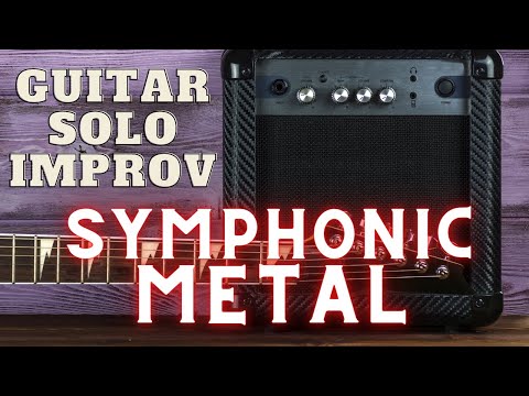 Symphonic Metal E Minor 75 bpm Guitar Backing Track