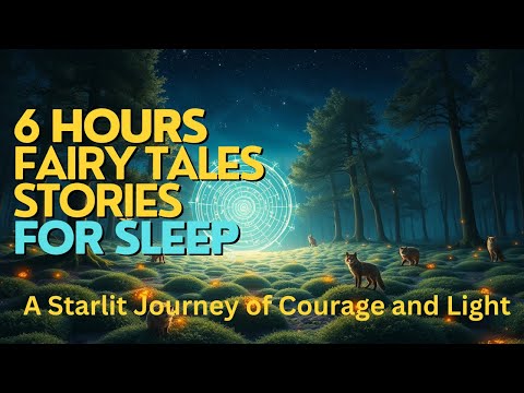 6 Hours Sleepy Fairytale Stories With Rain Sound - Calm Bedtime Stories for Grown Ups