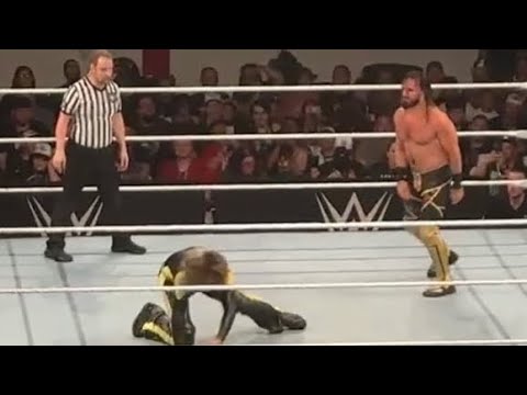 Seth Rollins vs Shinsuke Nakamura Full Match - WWE Live Even #wwe