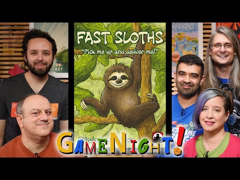 Fast Sloths - GameNight! Se7 Ep49 - How to Play and Playthrough