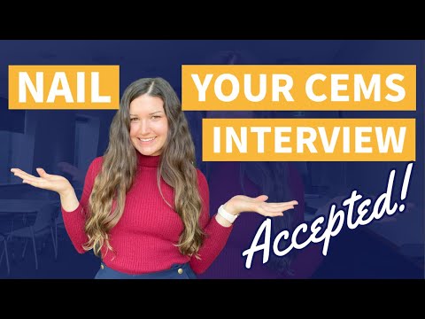 NAIL YOUR CEMS INTERVIEW! CEMS MIM Interview Questions