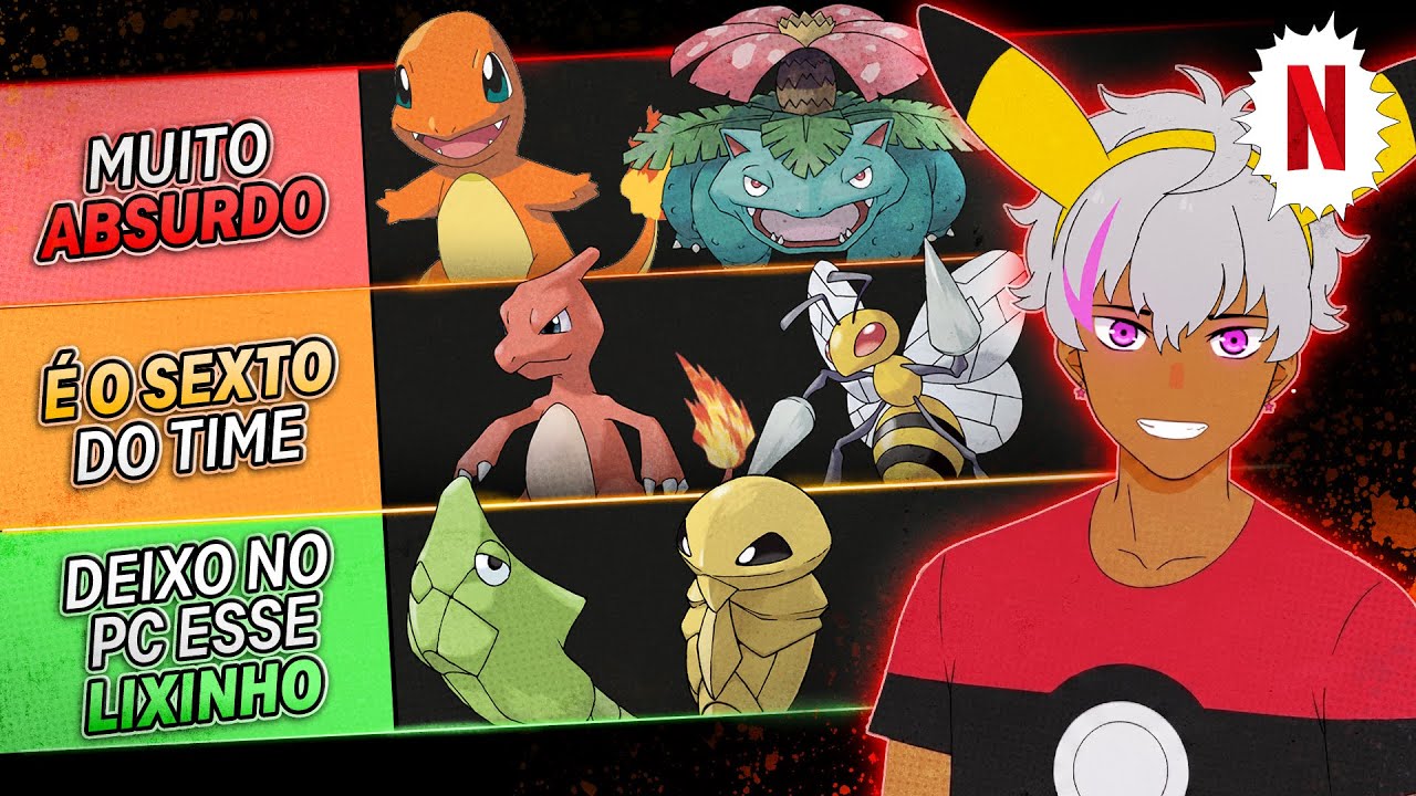 Pokémons Iniciais: do MELHOR ao PIOR