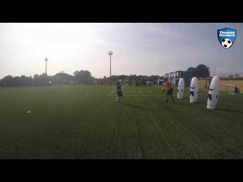 Individuele training - technisch coördinatief - passing // Individual training