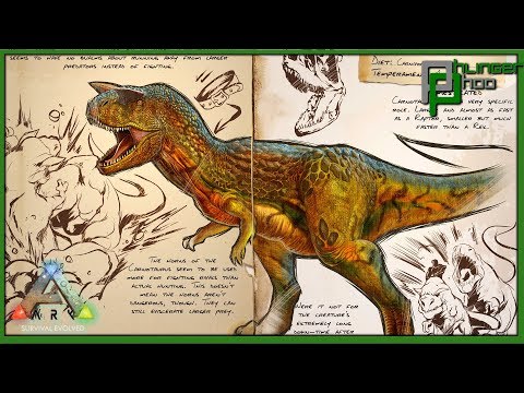 Ark Basics Carnotaurus - EVERYTHING YOU NEED TO KNOW