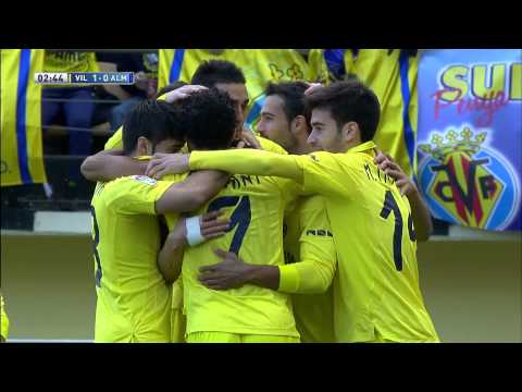 Gol de Uche (1-0) en el Villarreal CF - UD Almería - HD