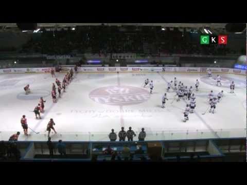 1/2 play off: GKS Tychy - JKH GKS Jastrzębie k.2:3. Skrót meczu.