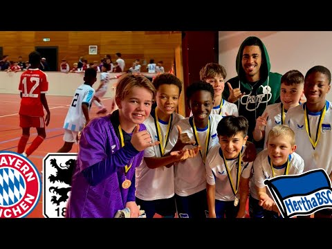 U12 HERTHA, BAYERN und Co beim Bundesliga Hallenturnier in Dingolfing 😱🚨 - Höckinger SV 