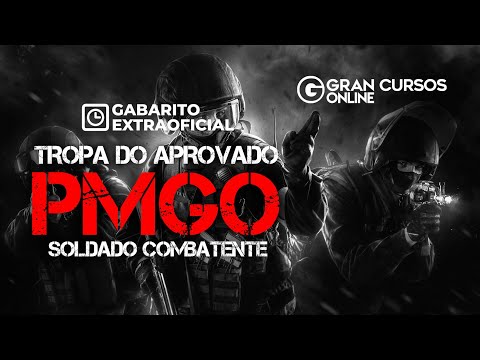 Gabarito Extraoficial PM GO - Soldado Combatente
