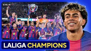 Barcelona crowned LaLiga CHAMPIONS after El Clásico win over Real Madrid