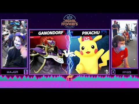 DIGITAL FRONTIERS 3 - Winner's Quarter-Final - Major (Ganon) vs H4DS (Pikachu)