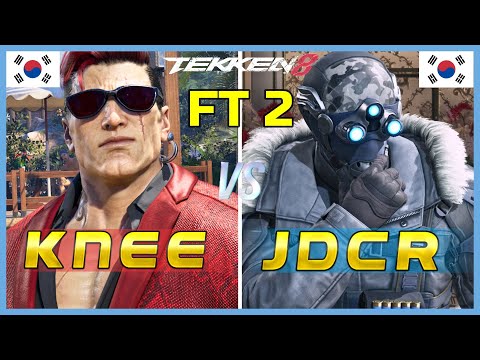 Tekken 8 ▰ KNEE (Bryan) vs JDCR (Dragunov) ▰ FT SET! High Level Gameplay