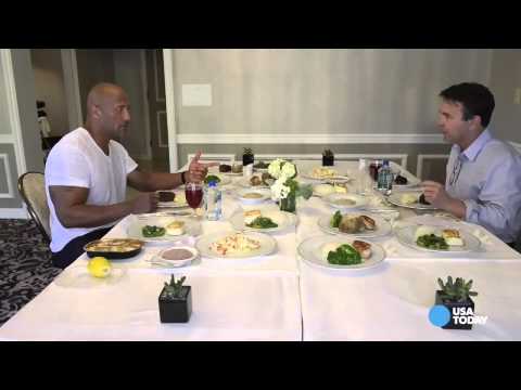 Dwayne Johnson's 'Herculean' meal plan