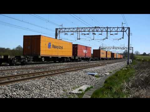 86628 & 86627, 4M54 Tilbury  Crewe Basford Hall, Soulbury, 01/05/13