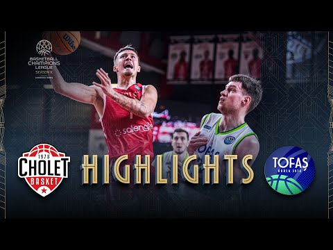 Cholet Basket v Tofas Bursa | Play-Ins Highlights | #BasketballCL 2025-26