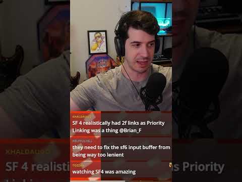 Combos in SF4 were a decision