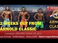 ISMAEL MARTINEZ NATURAL BODYBUILDER 2 WEEKS OUT FROM ARNOLD CLASSIC
