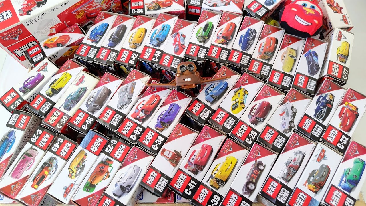 トミカカーズ『緊急車両&建設車両』Vol.344 ミニカ一を箱に並べる☆ Tomica Construction & Emergency Vehicles opening #トミカ #ミニカー